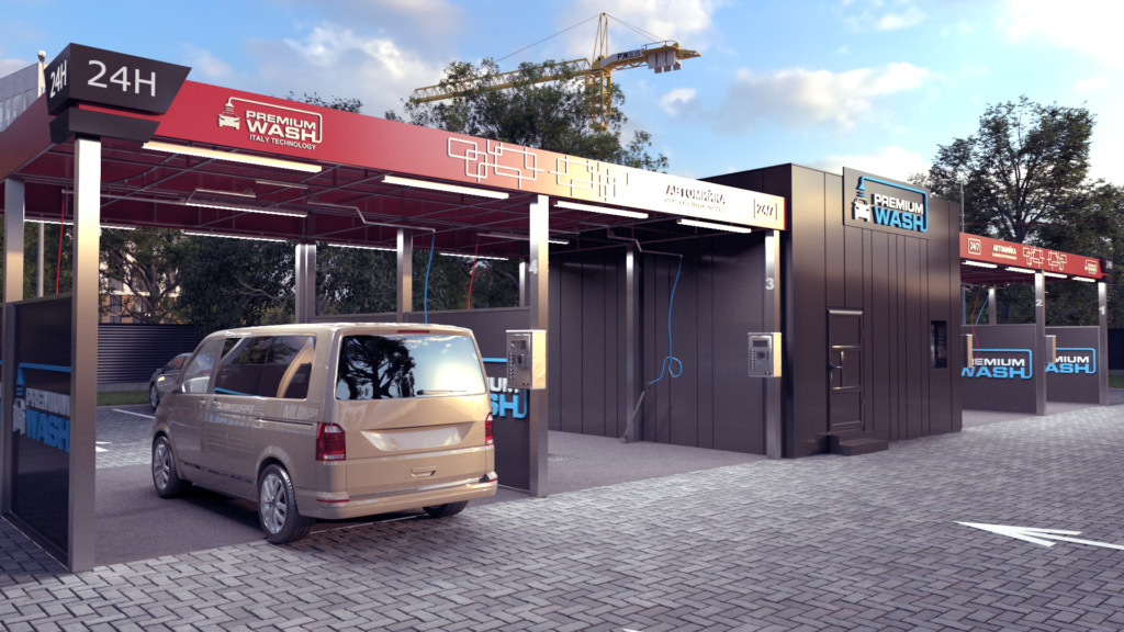 каркас для автомийки